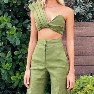 Diana Kasabov Olive Green Ibiza Set